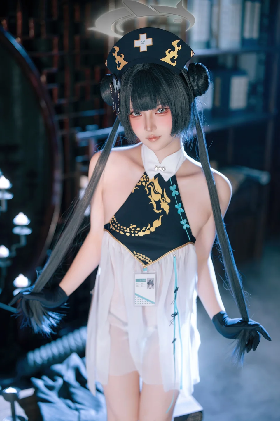 屿鱼 - No.079 蔚蓝档案·妃咲同人护士 [65P-358MB] tg@simisebaisi 【丝足阁】017.webp